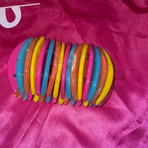 Sassy Jones colorful stretch bracelet